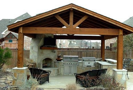 Outdoor Kitchens by Touchstone Homes