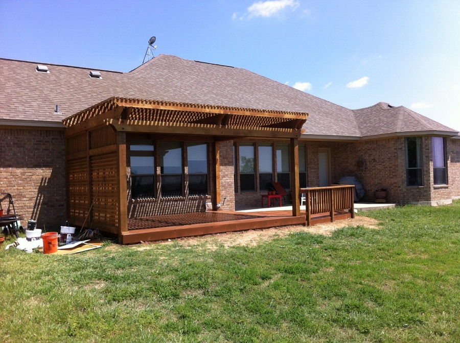 Pergola, pavilions, and decks construction by Touchstone Homes